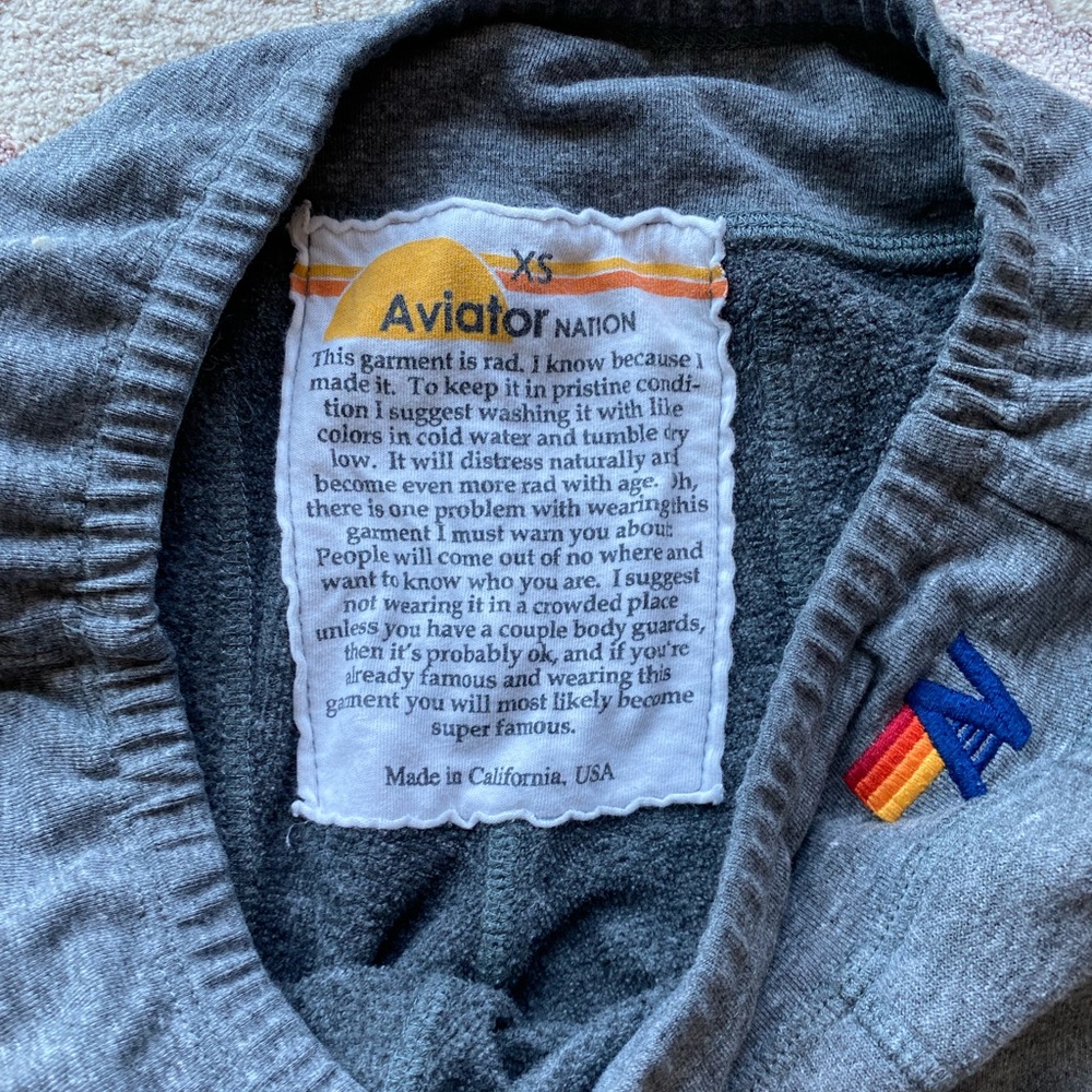 Aviator sweatpants